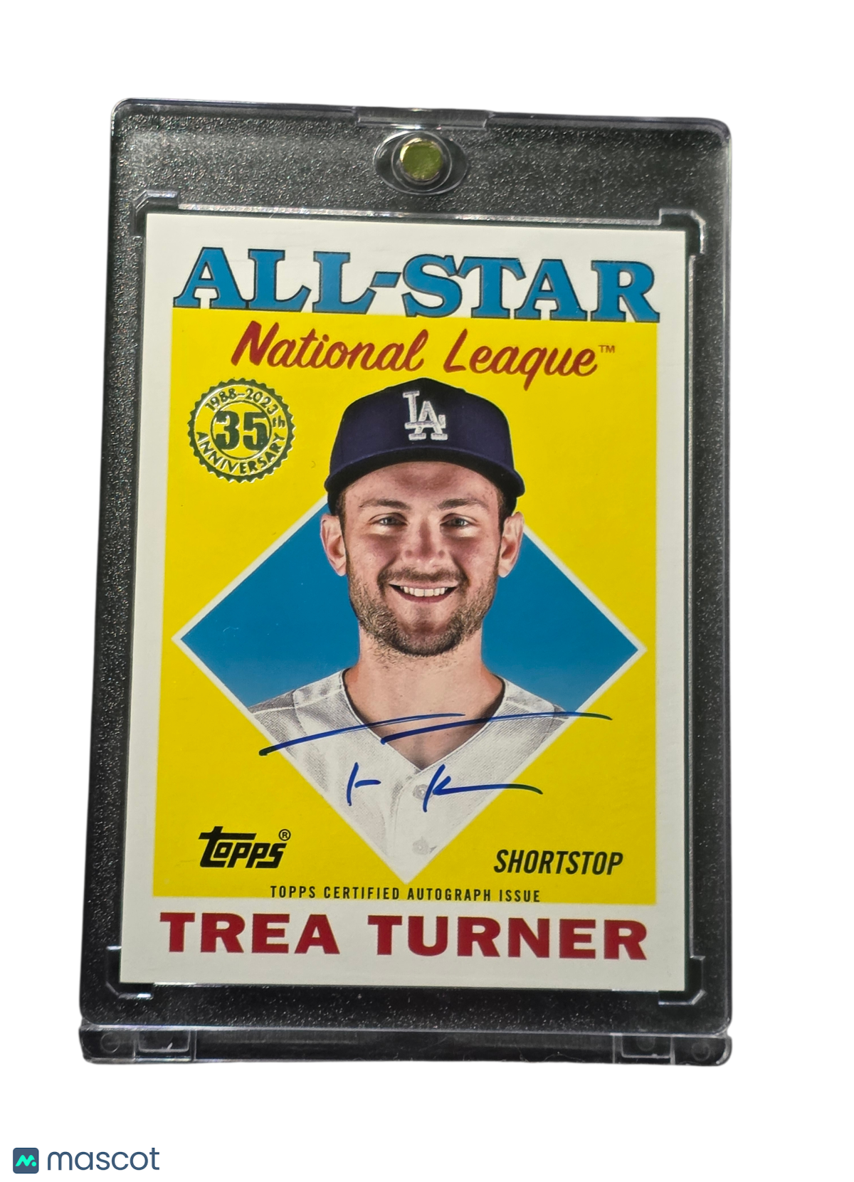 2023 Topps Baseball 1988 Topps Baseball All-Star Auto Trea Turner