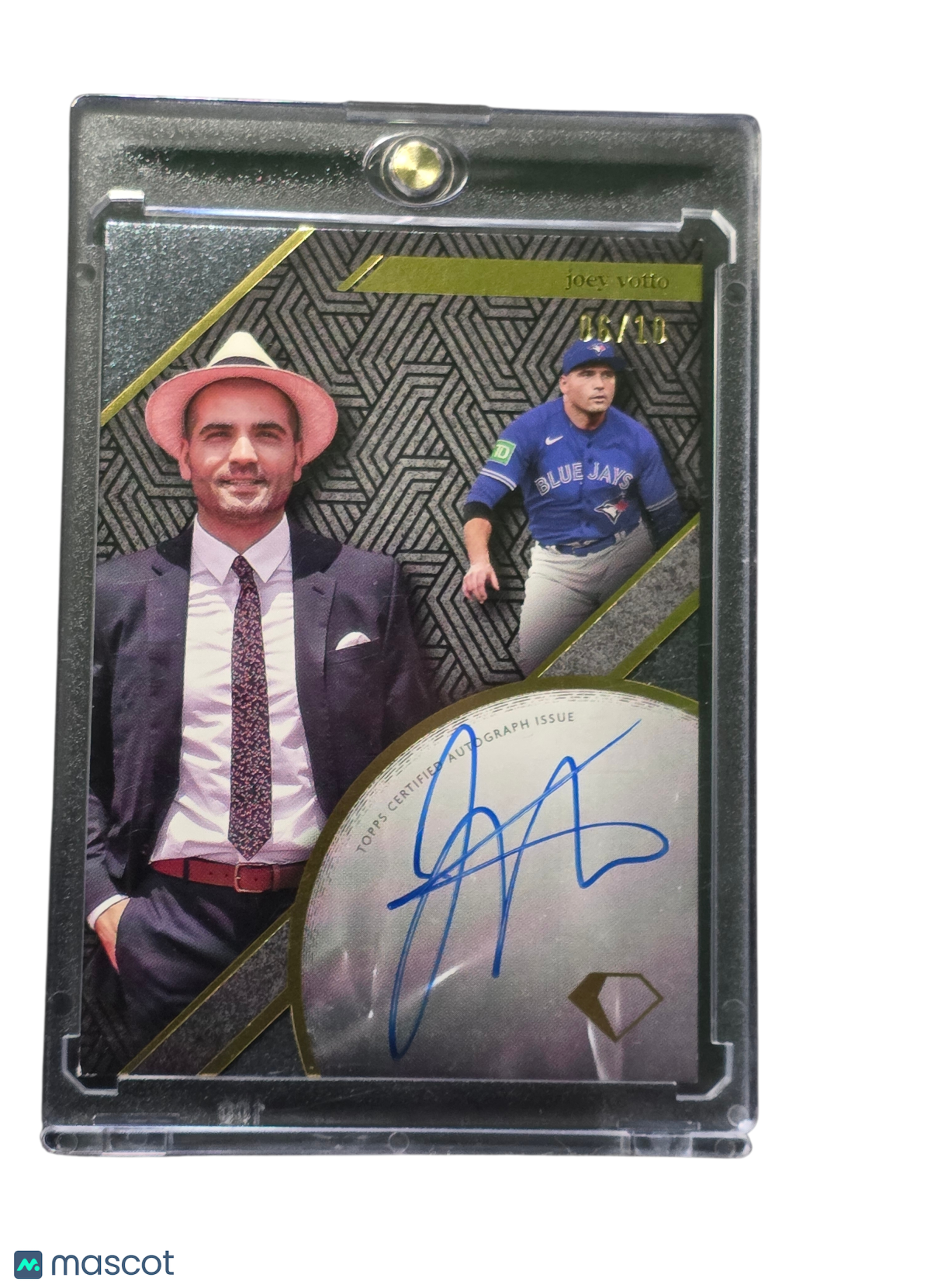 2024 Topps Diamond Icons Diamond Drip Autographs Joey Votto #DDA-JV 06/10