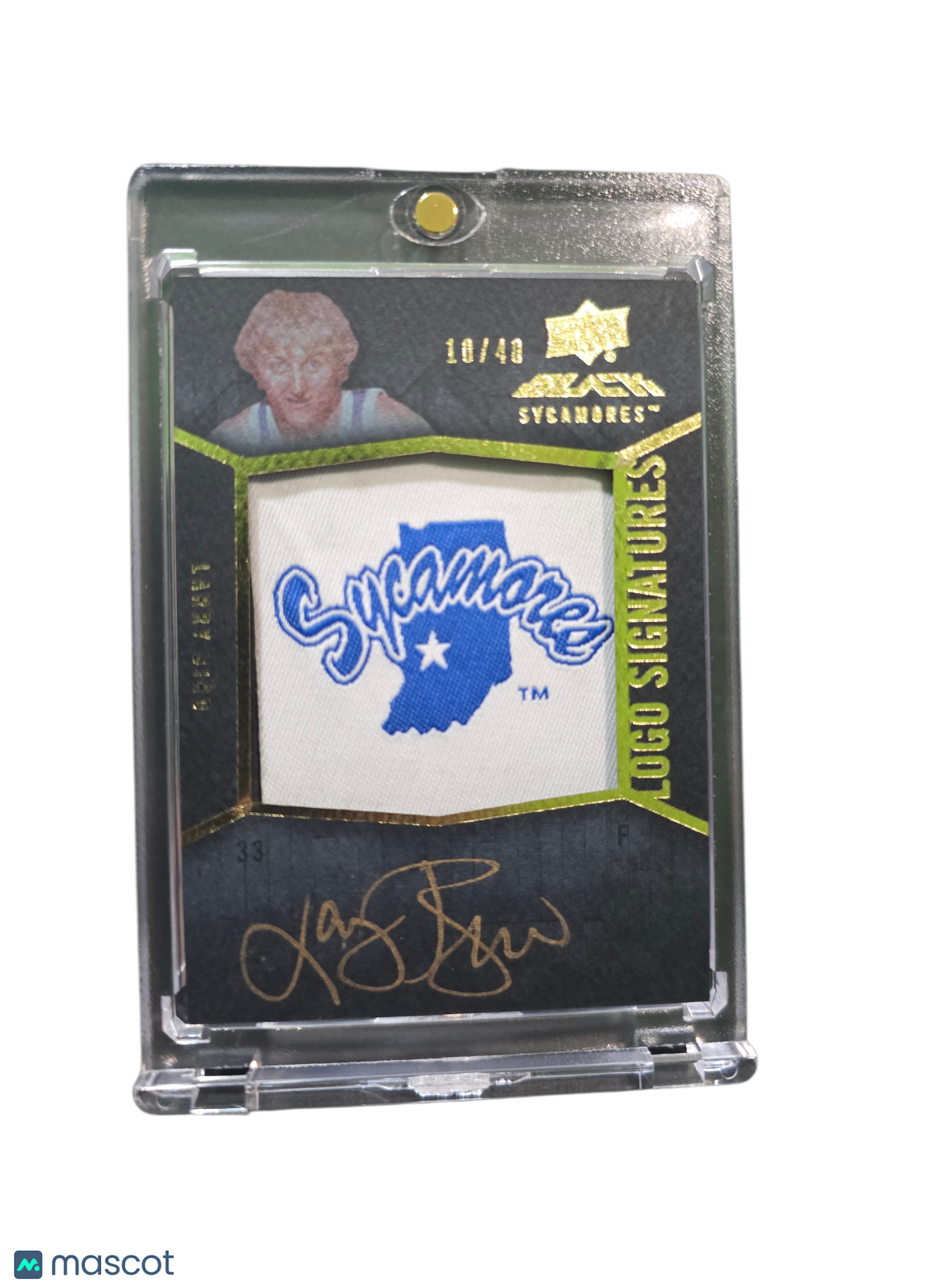 2013 Upper Deck Black Larry Bird #LS-LB 10/40 Patch