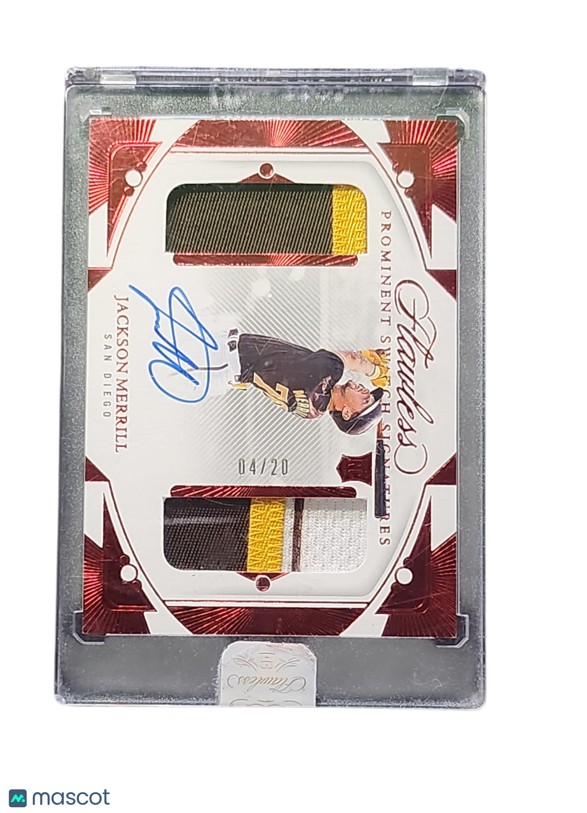 2024 Panini Flawless Jackson Merrill 04/20 Patch