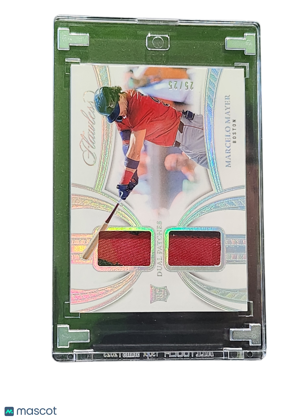 2025 Panini Flawless Marcelo Mayer #DP-MM 97/97 Dual Patch