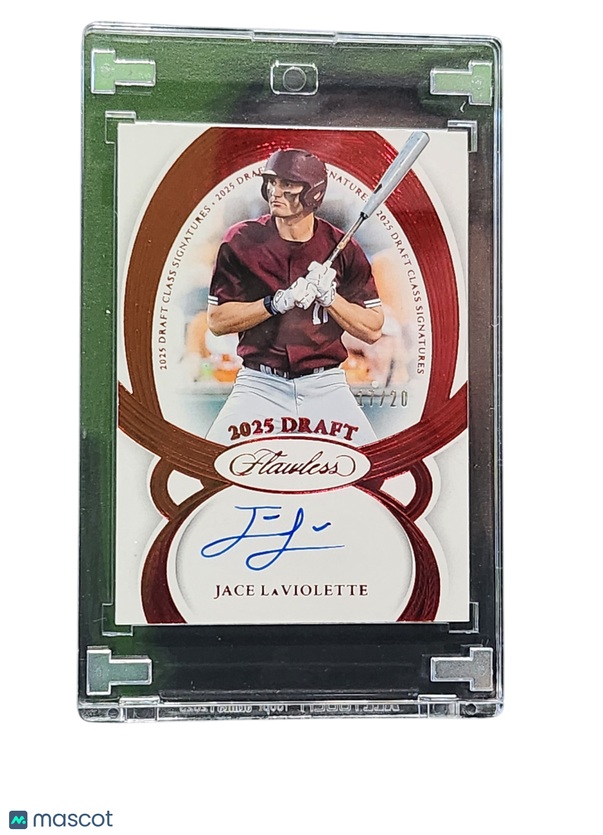 2025 Panini Flawless Draft Jace LaViolette #DCS-JL