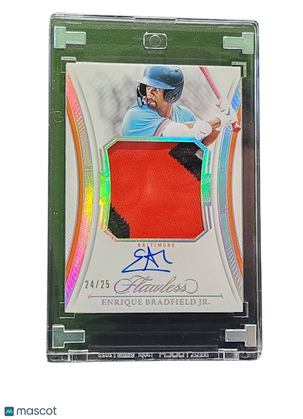2025 Panini Flawless Baseball Enrique Bradfield Jr. #FPA-EBJ 24/25