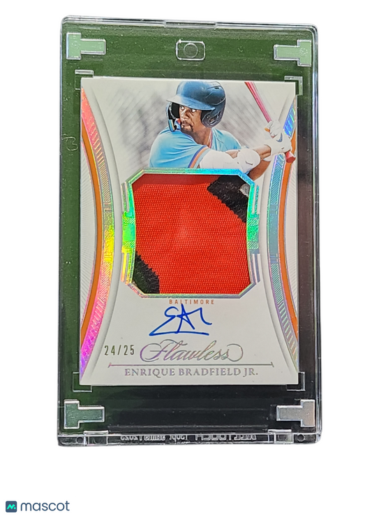 2025 Panini Flawless Baseball Enrique Bradfield Jr. #FPA-EBJ 24/25