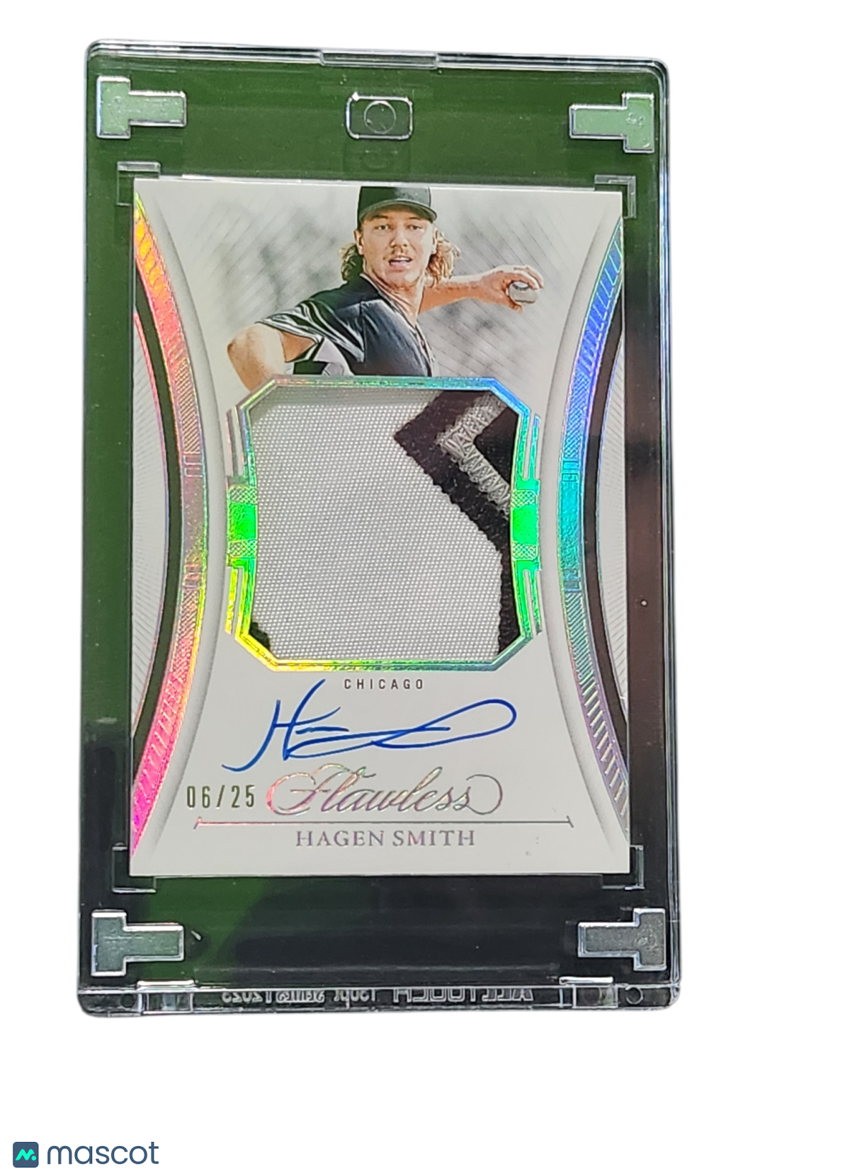 2025 Panini Flawless Baseball Hagen Smith #FPA-HS 06/25