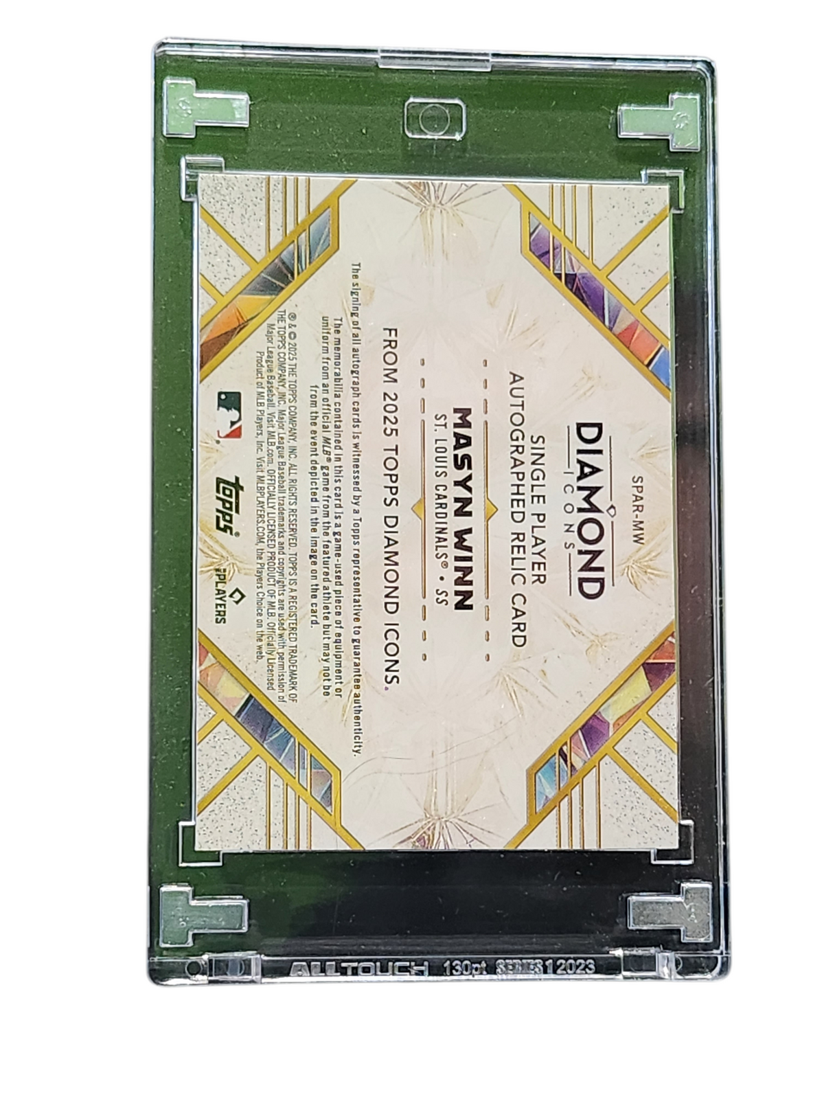 2025 Topps Diamond Icons Masyn Winn #DIA-MW 22/25