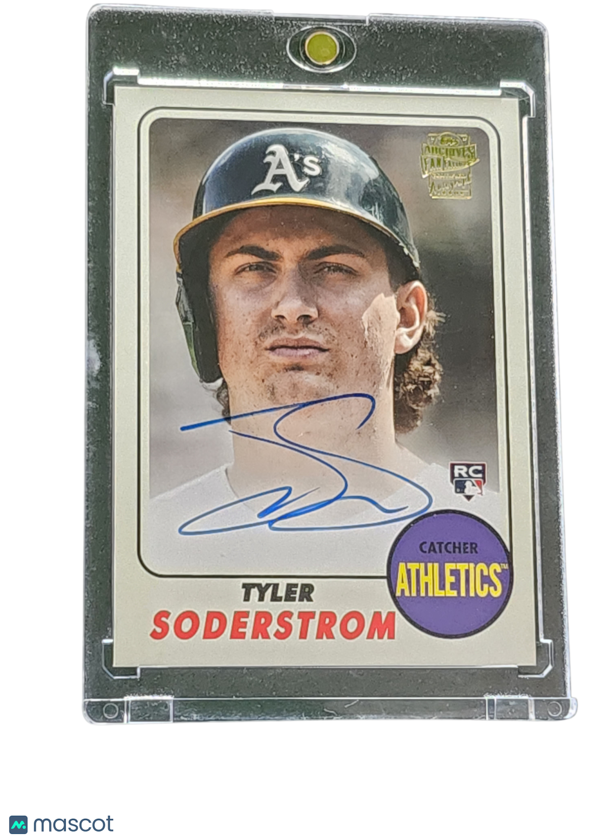 2024 Topps Archives Signature Series Tyler Soderstrom #68FF-5 RC