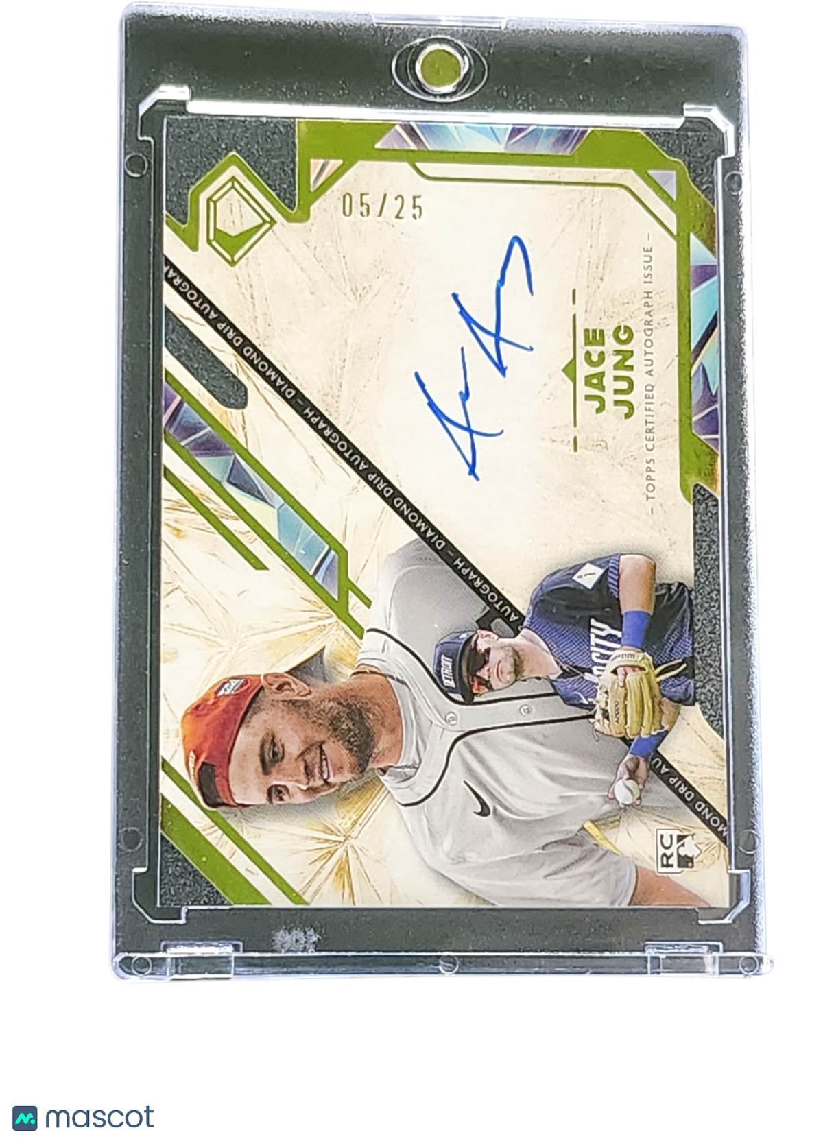 2025 Topps Diamond Icons Jace Jung #DPA-JJ Drip Autograph 05/25 RC