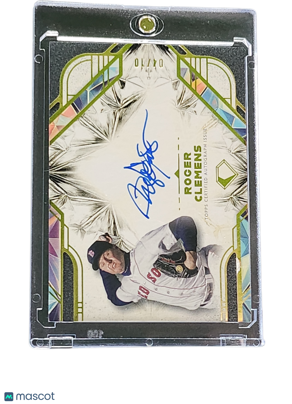 2025 Topps Diamond Icons Roger Clemens #DICA-RC Red Ink Autograph 04/10