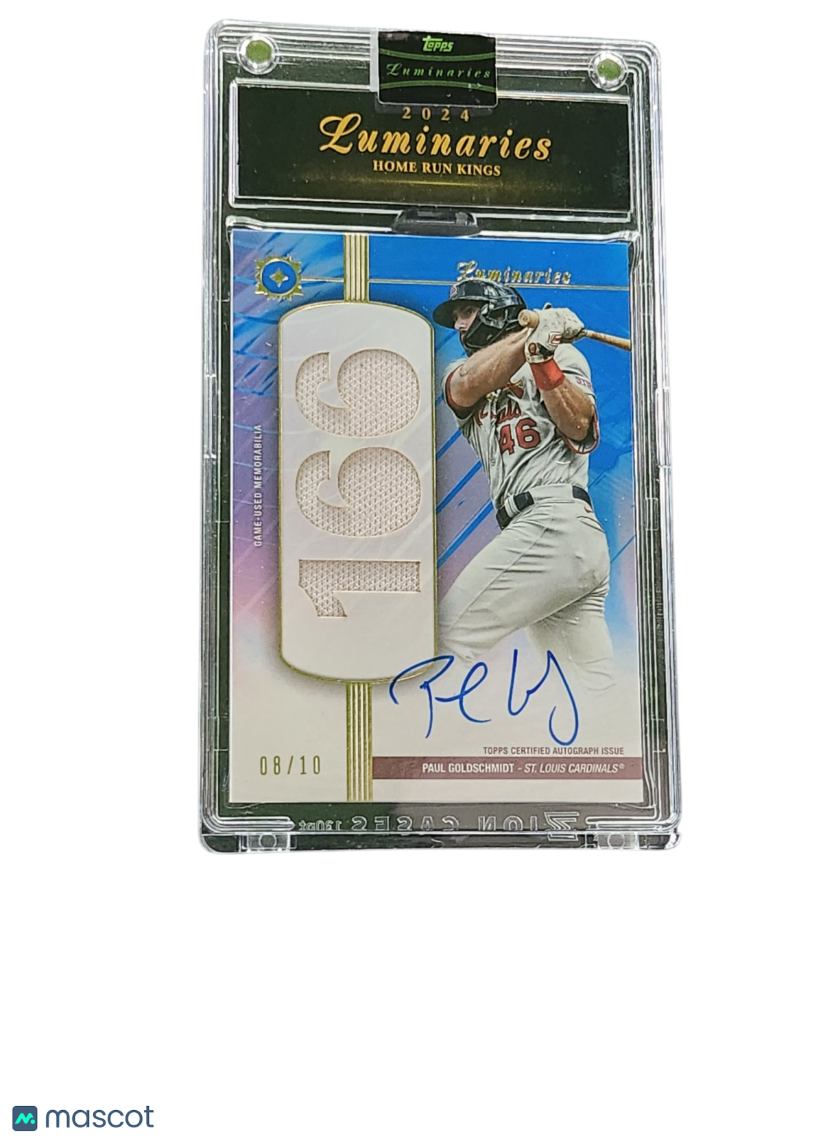 2024 Topps Luminaries Paul Goldschmidt #HRKA-PG /10