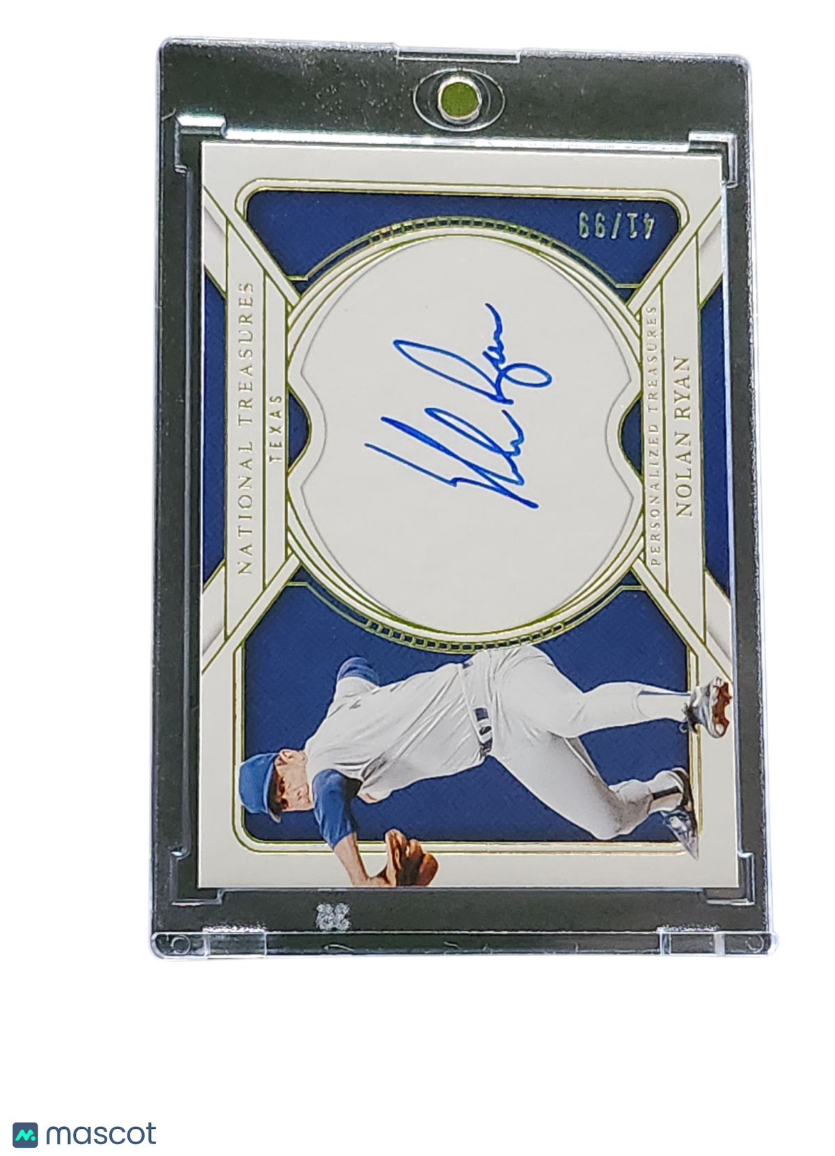 2025 Panini National Treasures Baseball Nolan Ryan #NP-NRY No-Pin