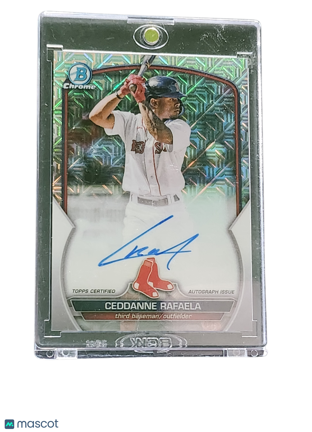 2023 Topps Bowman Chrome Ceddanne Rafaela Mojo Refractor