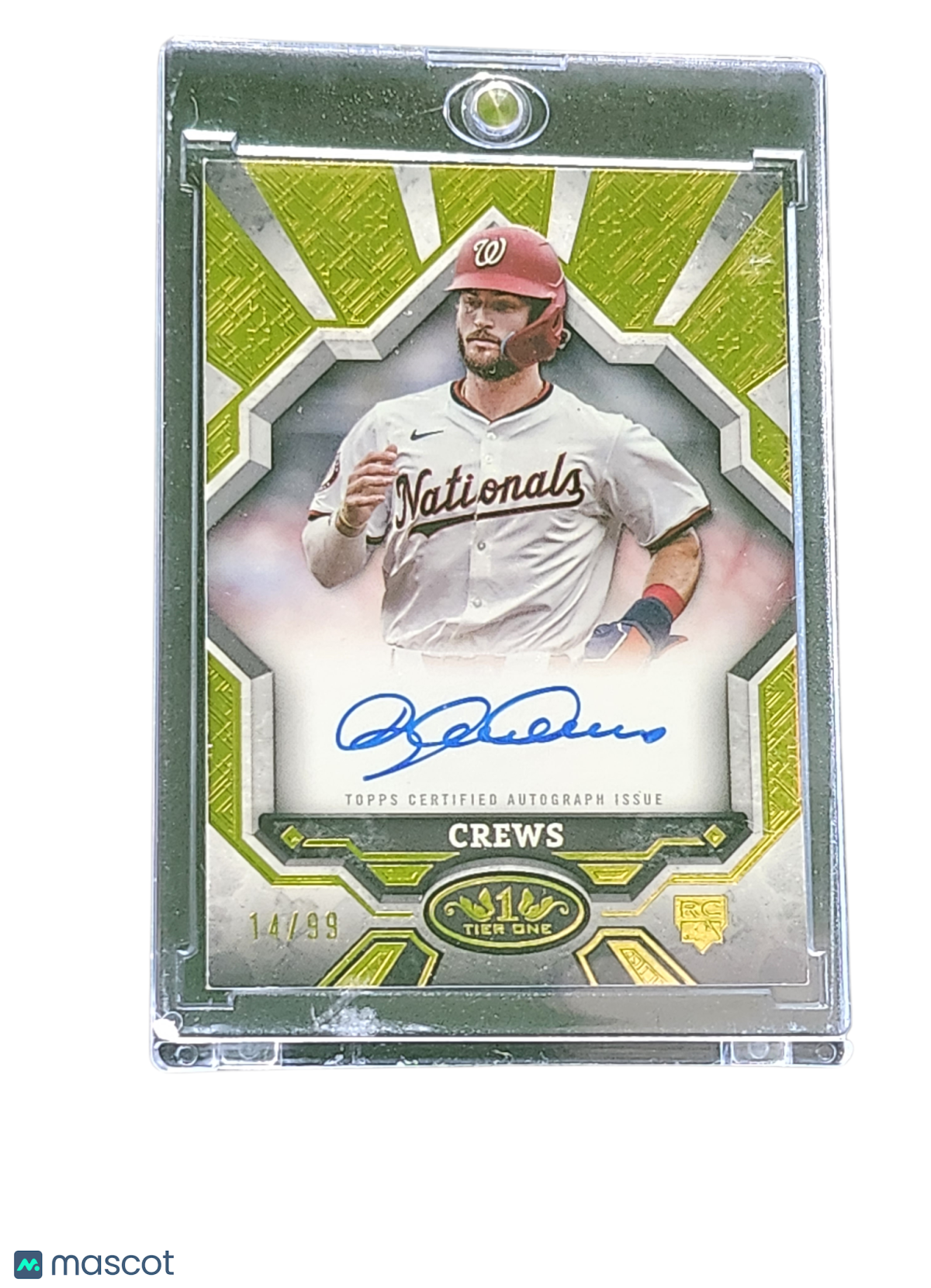 2025 Topps Tier One Baseball Dylan Crews #BOA-DC 14/99