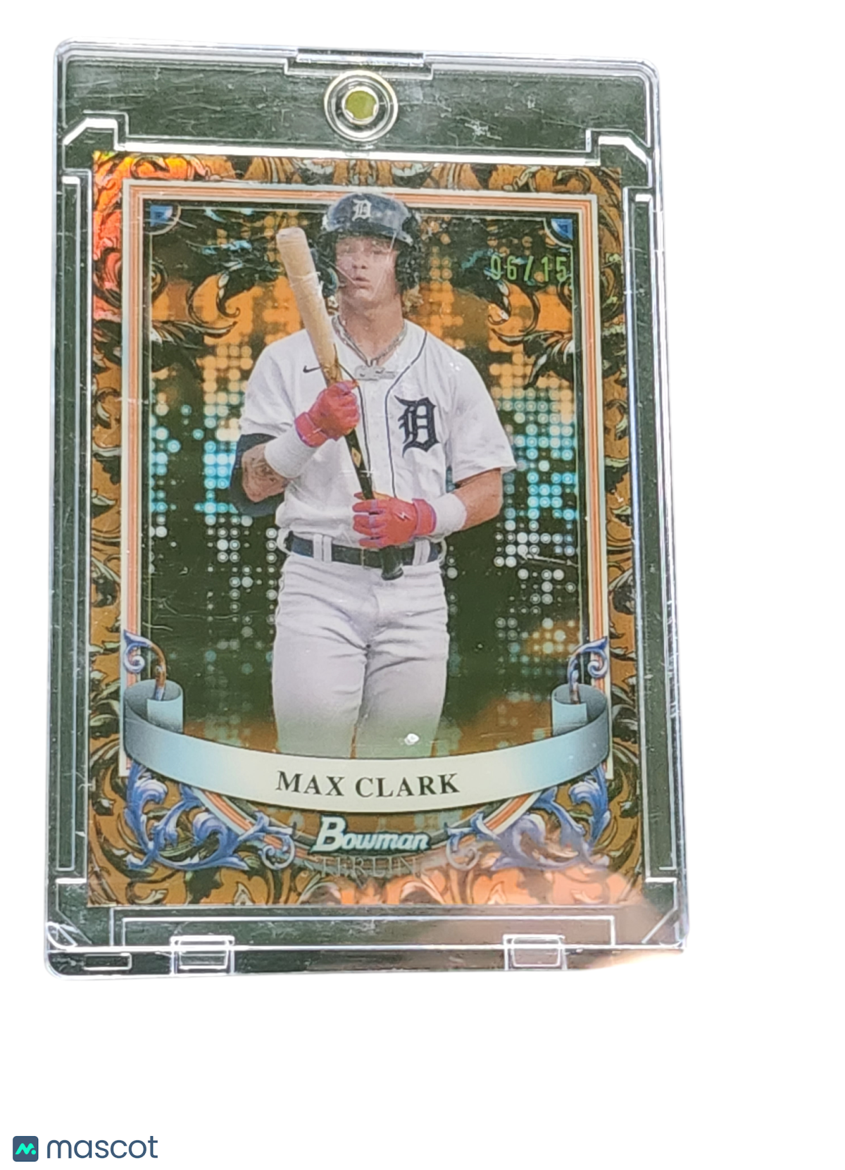 2024 Topps Bowman Sterling Max Clark #BSP-18 Orange 21/25