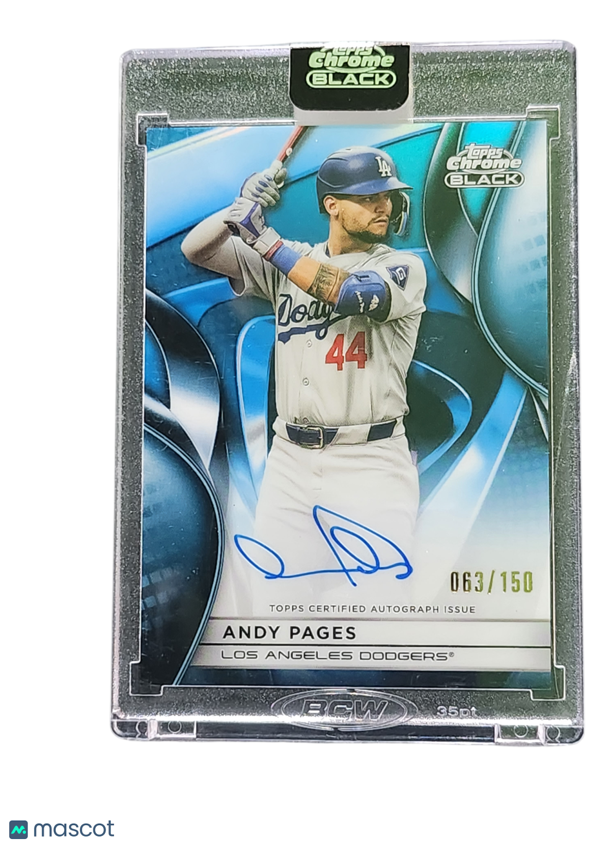 2025 Topps Chrome Black Andy Pages #CBA-APA 063/150