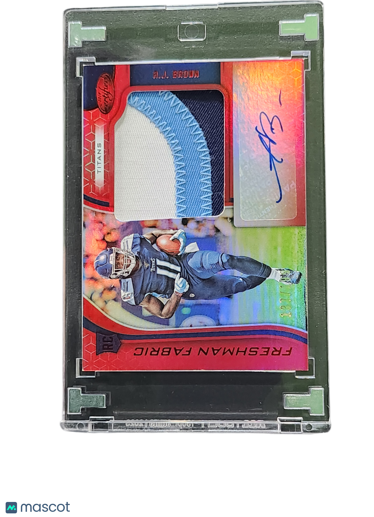 2019 Panini Certified Freshman Fabric A.J. Brown #209 RC Patch