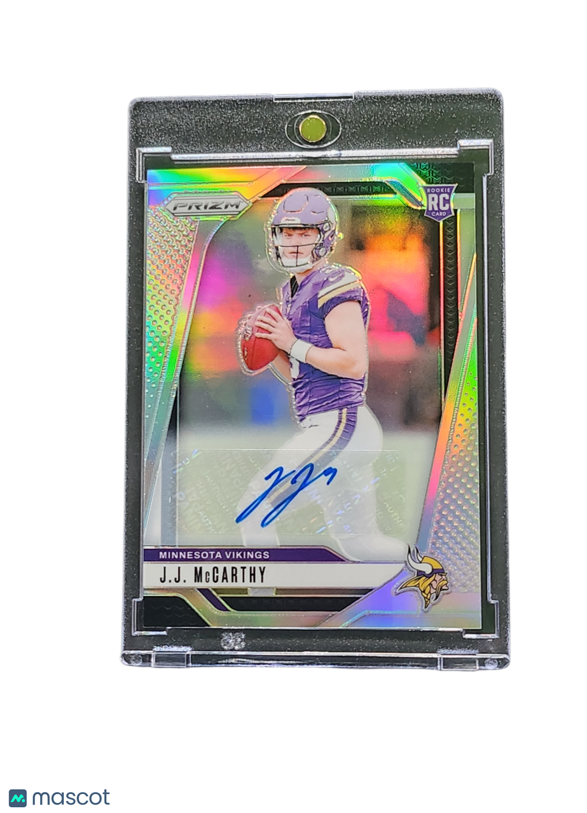 2024 Panini Prizm Football J.J. McCarthy #400 Silver RC