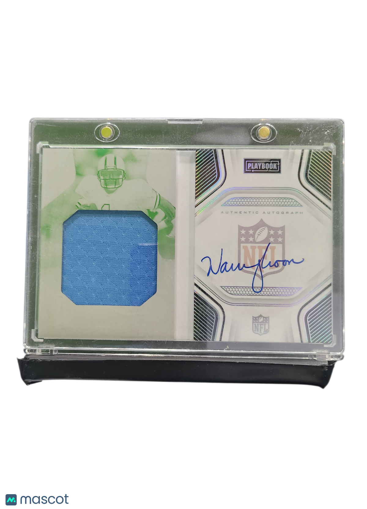 2023 Panini Playbook Warren Moon #PJA-WM 1/1 Printing Plate Auth Memorabilia
