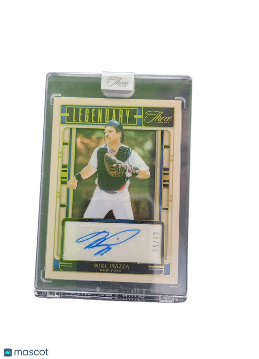 2025 Panini Three and Two Legendary Mike Piazza #LS-MP 25/49