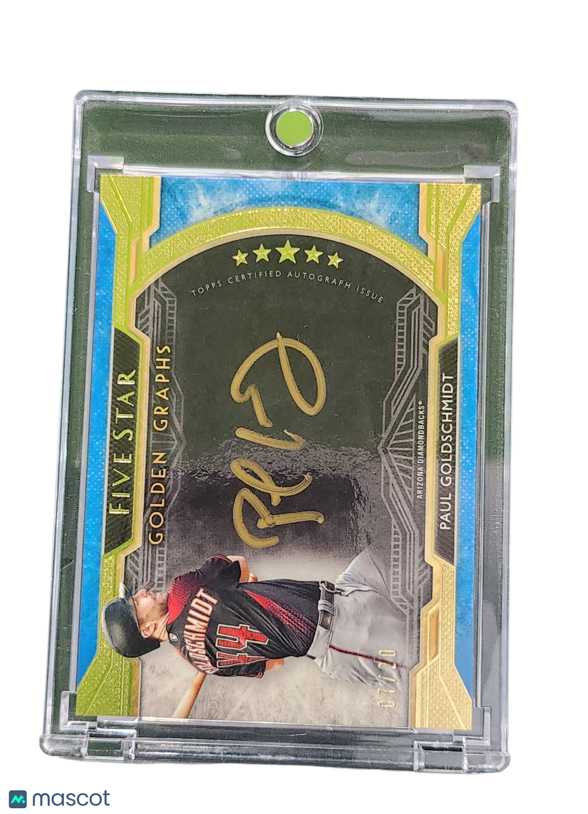 2018 Topps Five Star Golden Graphs Paul Goldschmidt #FGG-PG 07/20