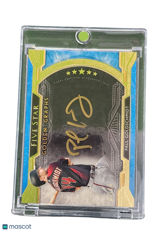 2018 Topps Five Star Golden Graphs Paul Goldschmidt #FGG-PG 07/20