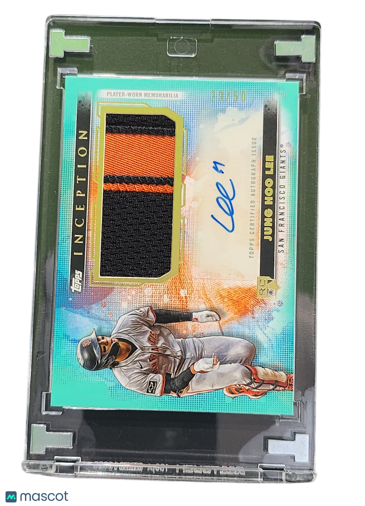 2024 Topps Inception Jung Hoo Lee #APC-JH Player-Worn Memorabilia Patch RC