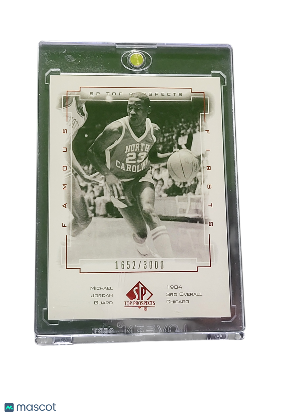 2000 Upper Deck SP Top Prospects Famous Firsts Michael Jordan #46 1652/3000