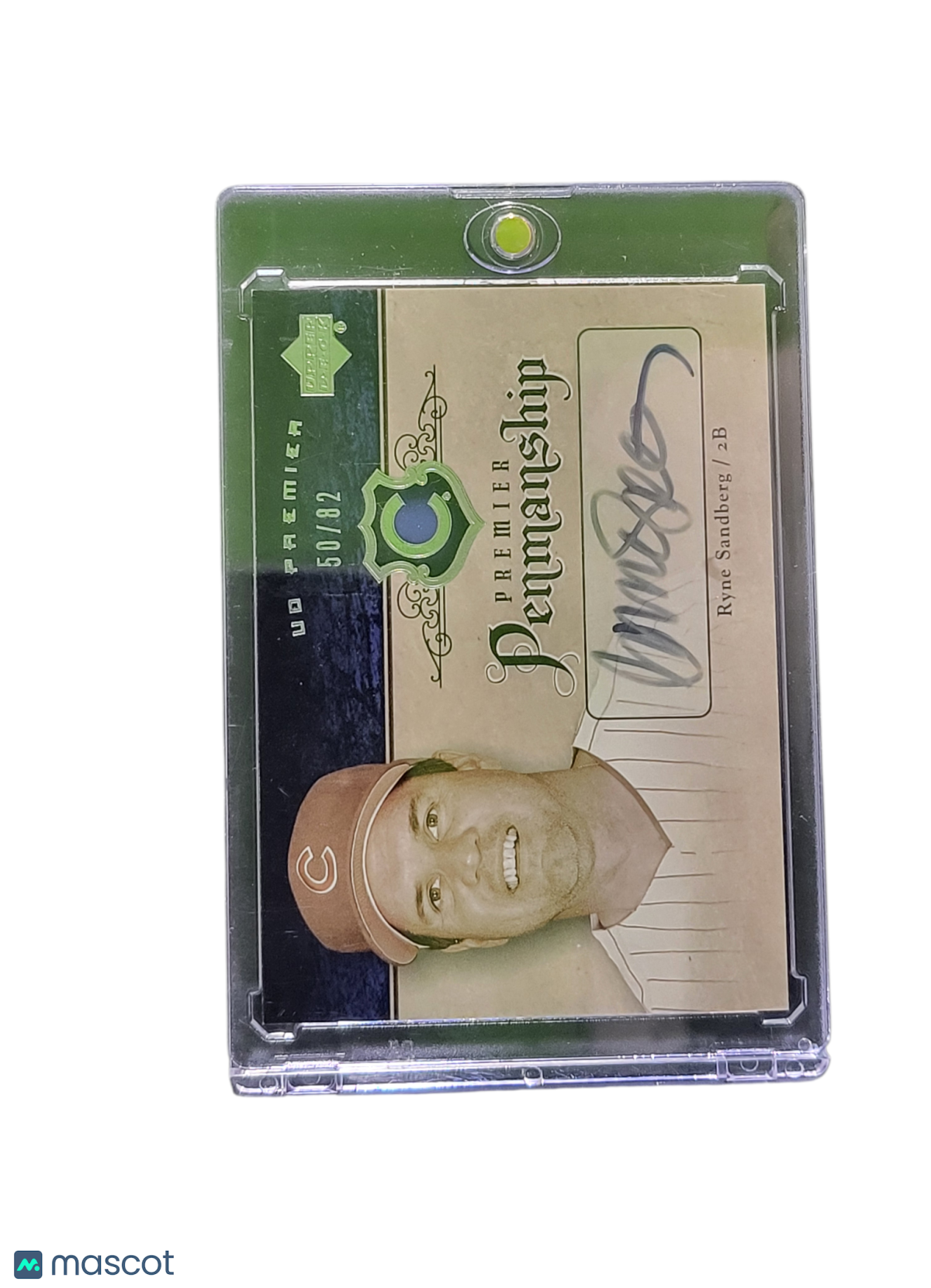2007 Upper Deck Premier Penmanship Ryne Sandberg #PEN-RS 50/82