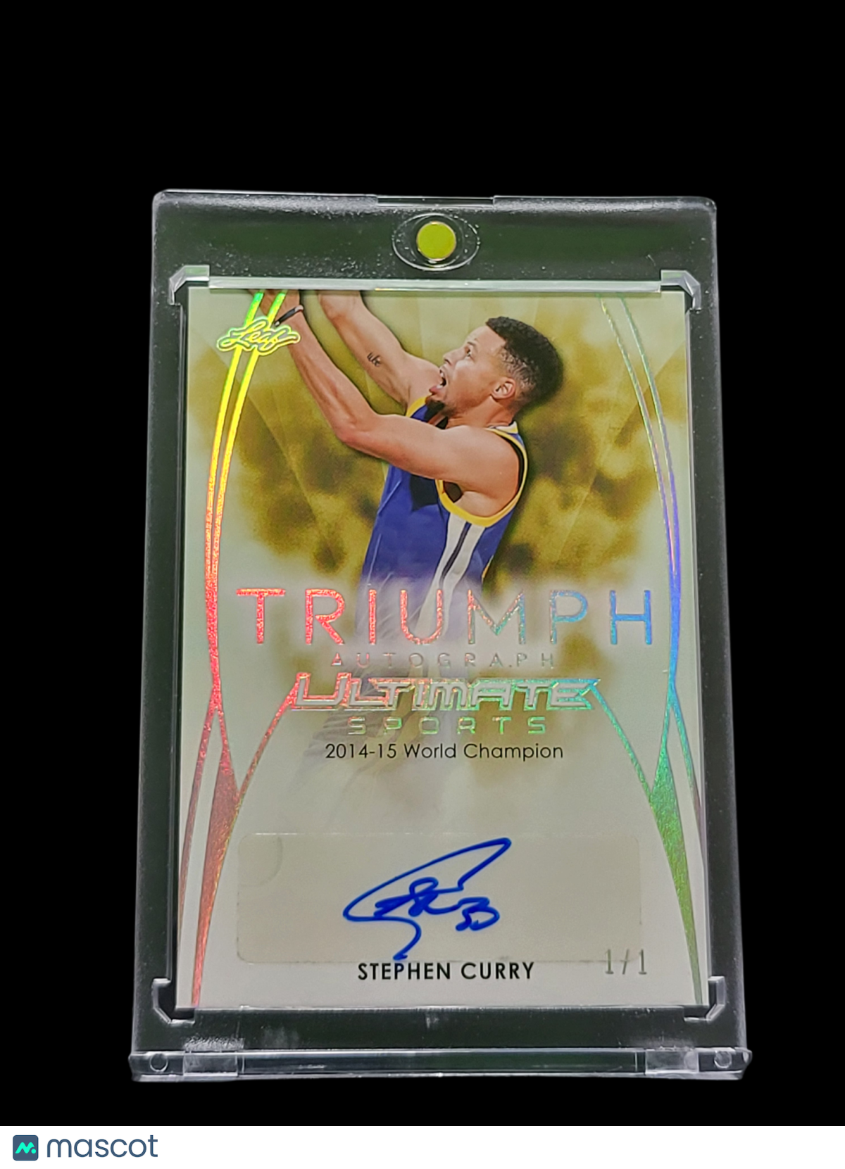 2019 Leaf Ultimate Sports Triumph Autograph Stephen Curry #UT-SC1 1/1