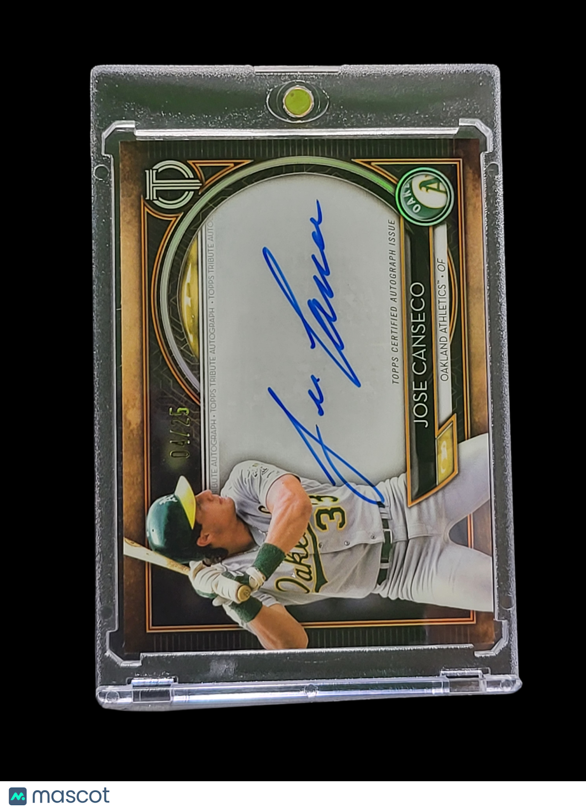 2020 Topps Tribute Jose Canseco #TA-JC Gold 04/25