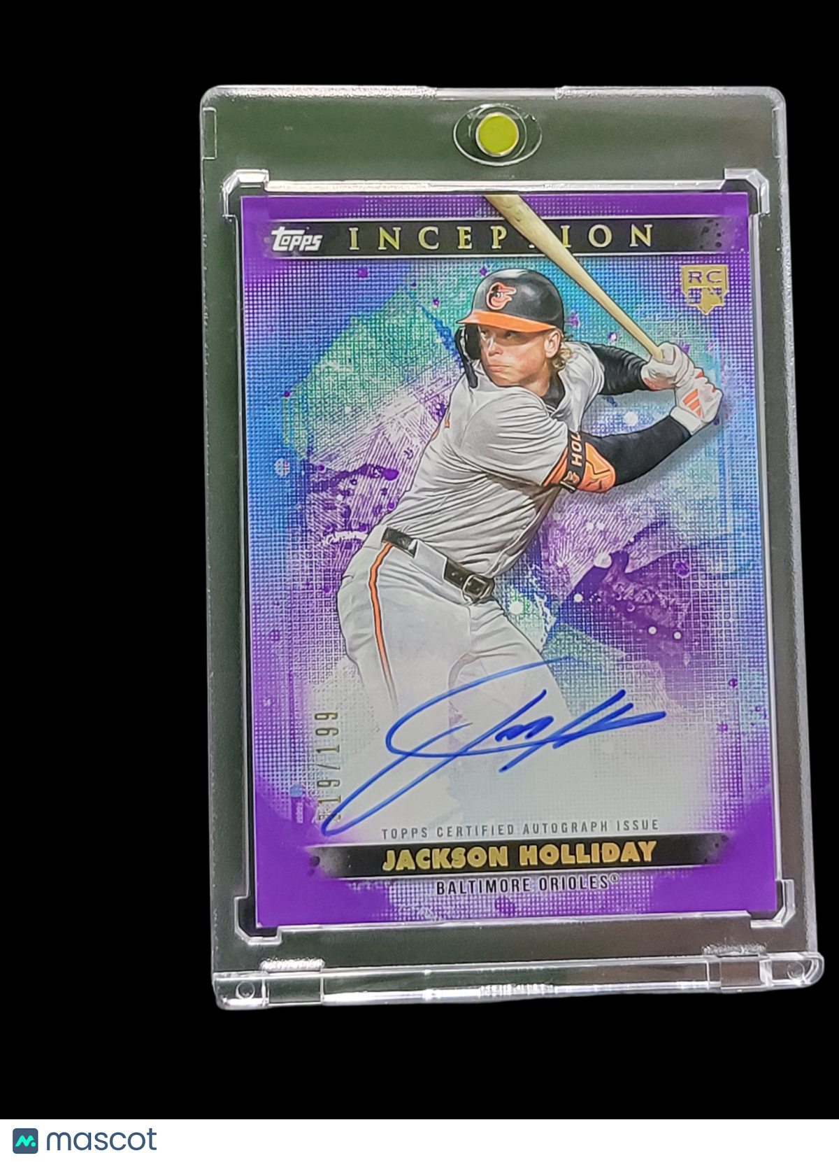 2024 Topps Inception Jackson Holliday #BRES-JH Purple 19/199