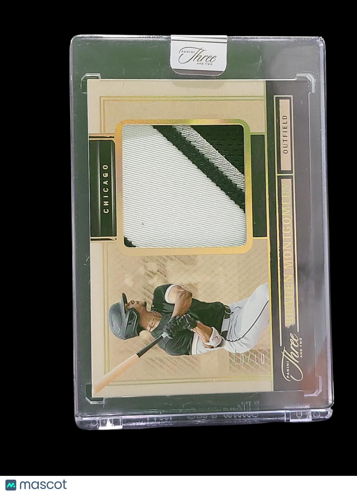2025 Panini Three and Two Braden Montgomery #PS-BM Prospect Swatches Memorabilia