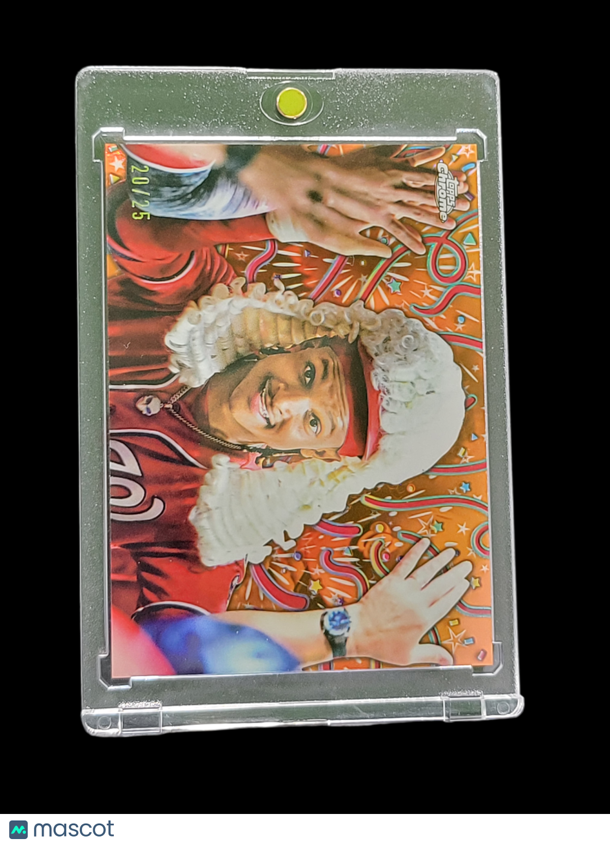 2024 Topps Chrome Celebración CJ Abrams #CELE-20 Orange Refractor 20/25
