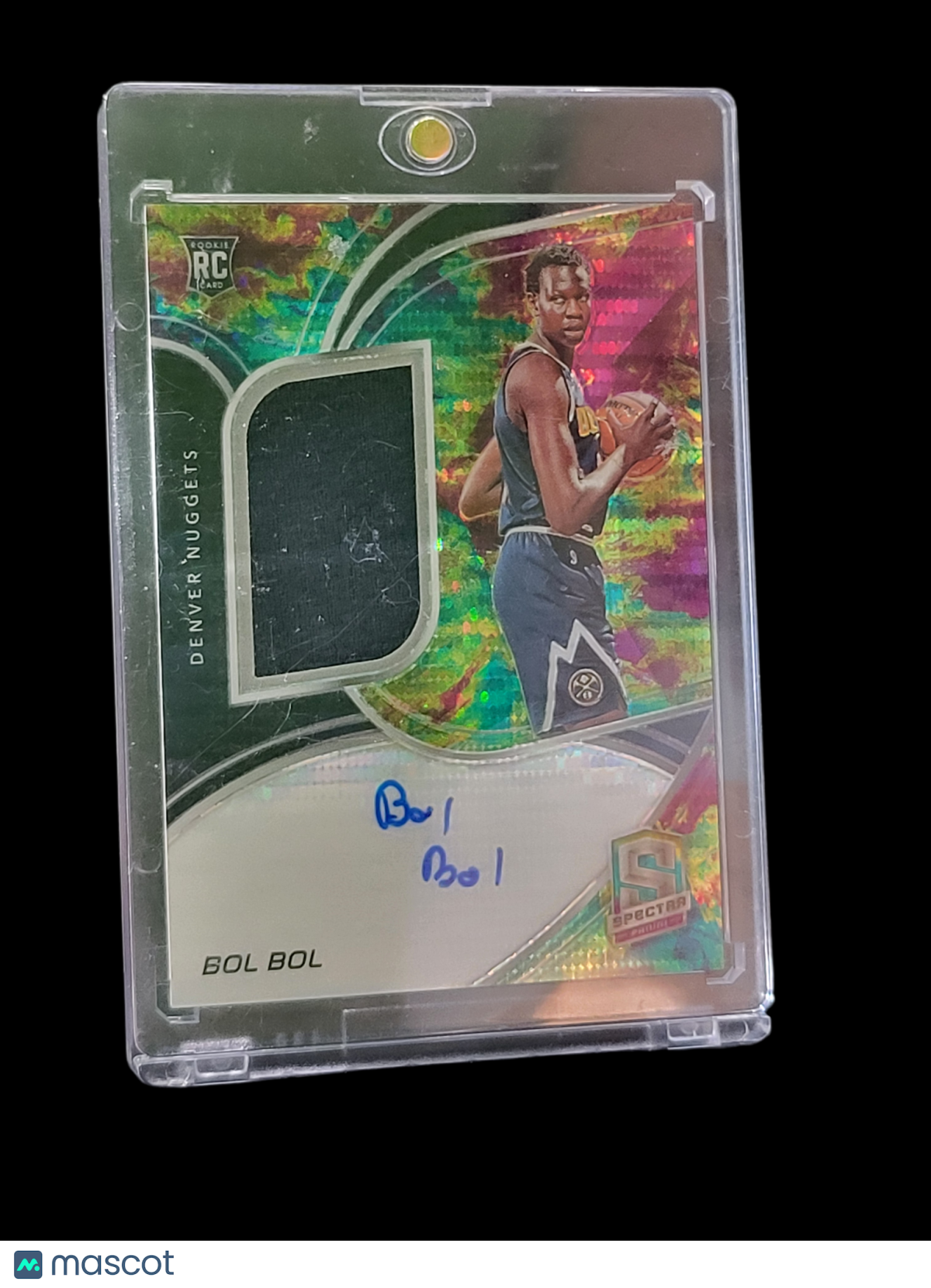 2020 Panini Spectra Prizm Bol Bol #215 Celestial Patch 39/99 RC Memorabilia