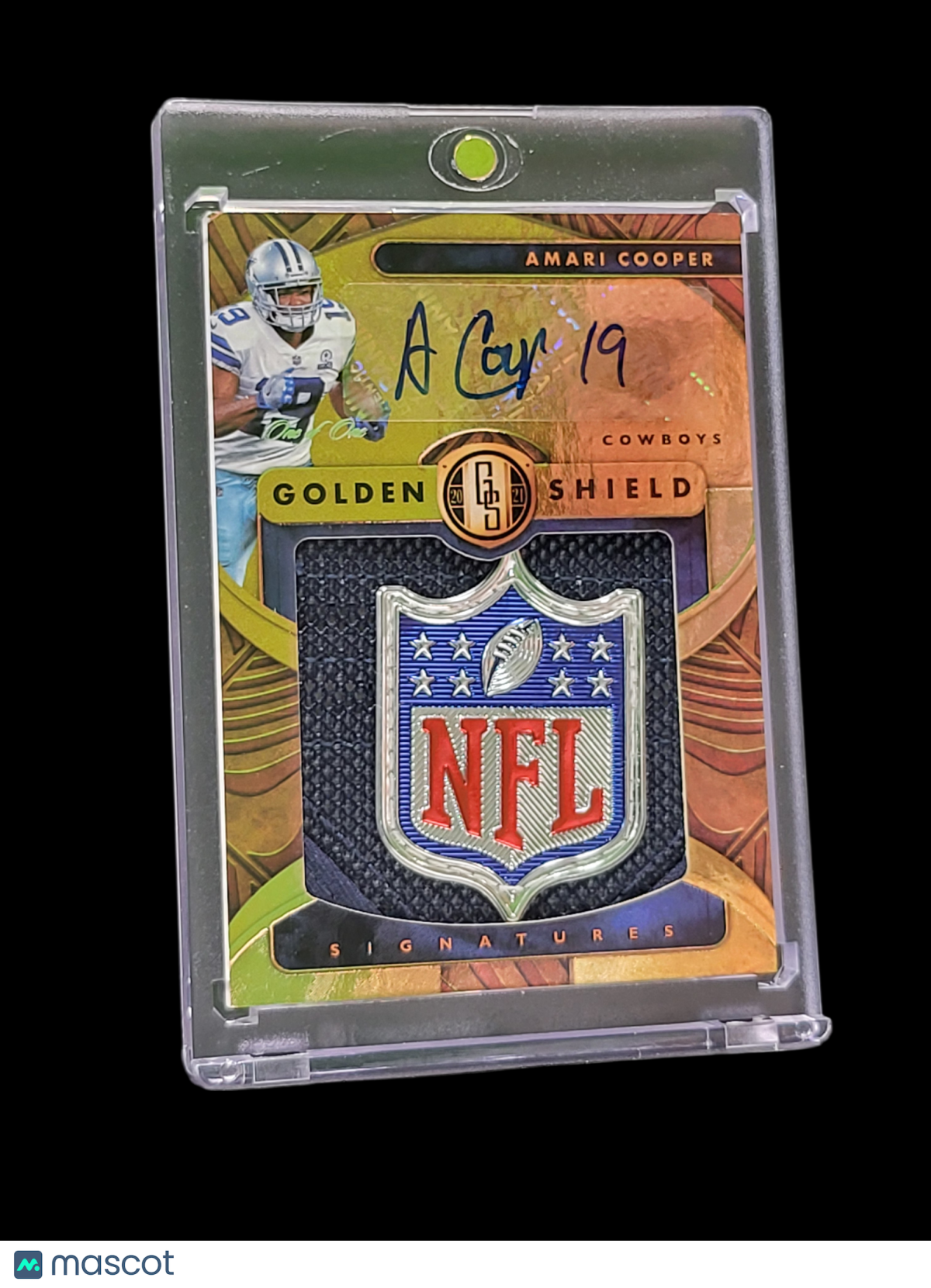 2021 Panini Gold Shield  Amari Cooper #GSS-AC 1/1 NFL Shield Patch