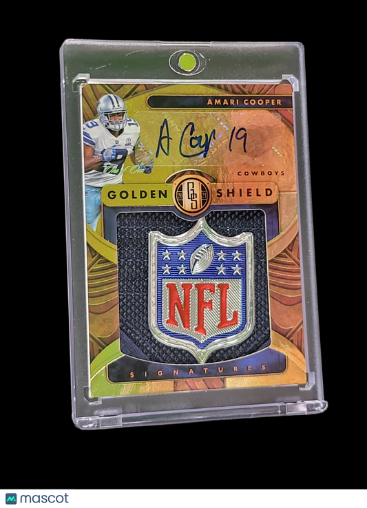 2021 Panini Gold Shield  Amari Cooper #GSS-AC 1/1 NFL Shield Patch