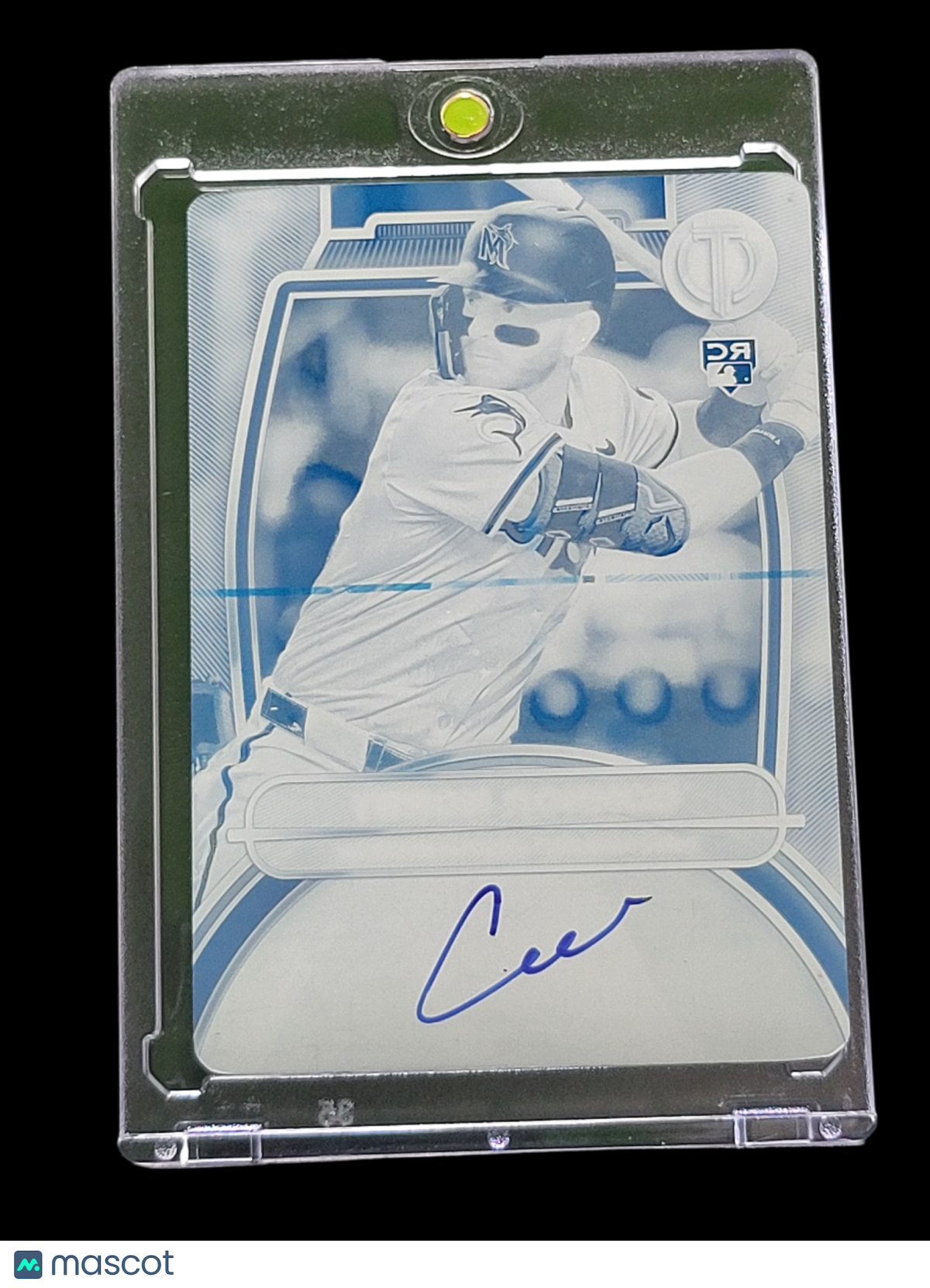 2025 Topps Tribute Connor Norby #TA-CN Cyan Printing Plate