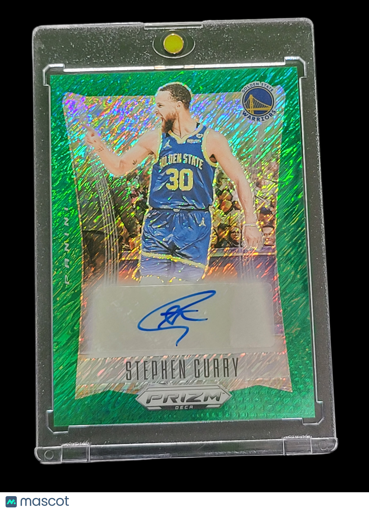 2024 Panini Prizm Deca Stephen Curry #DS-CUR Green Shimmer 02/15
