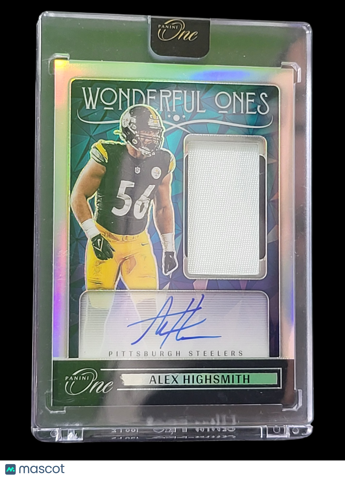 2025 Panini One Football Wonderful Ones Prizm Alex Highsmith #379 Authentic/99