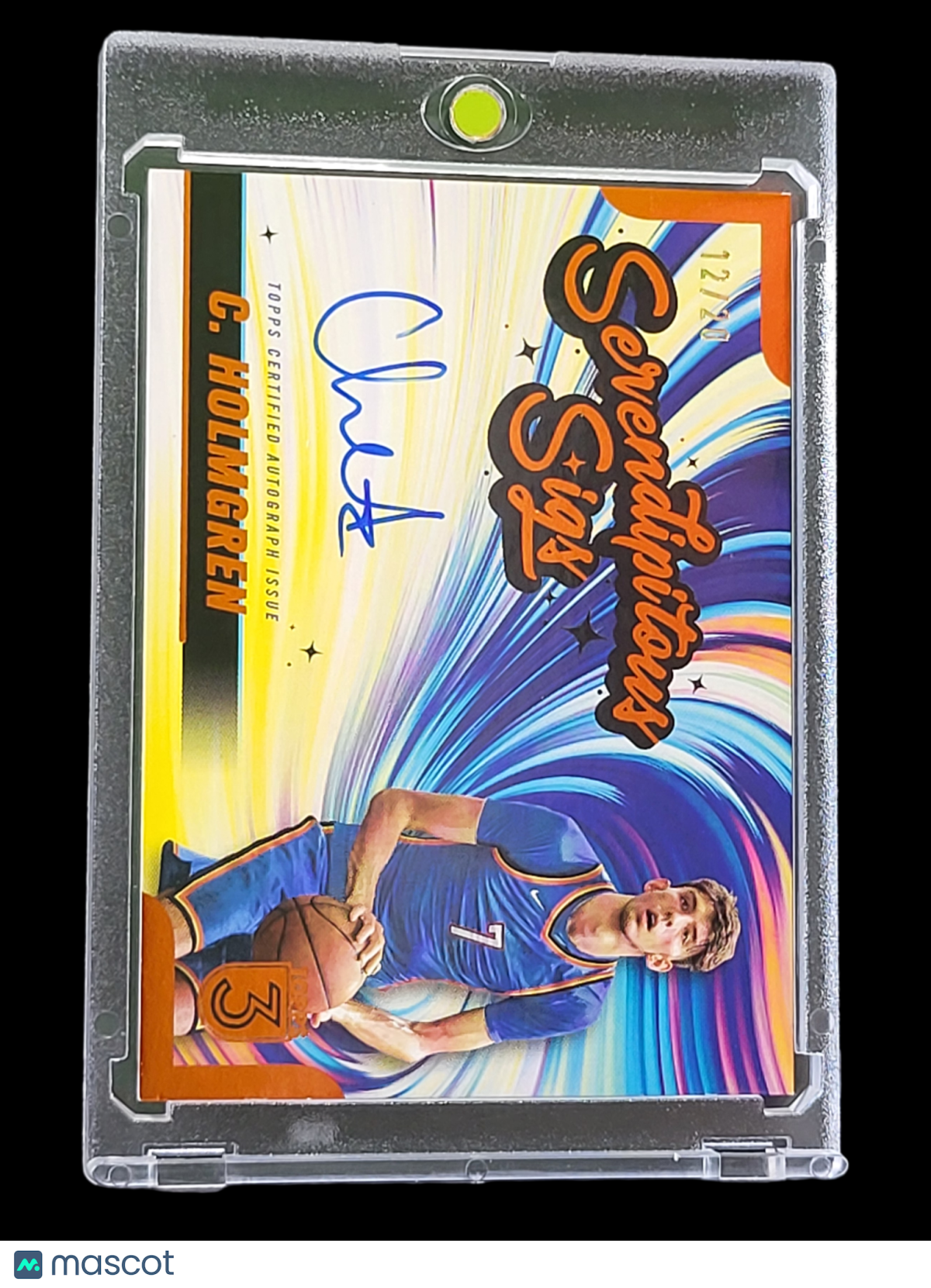 2024 Topps 3 Basketball Serendipitous Sigs Chet Holmgren #SS-CH 12/20