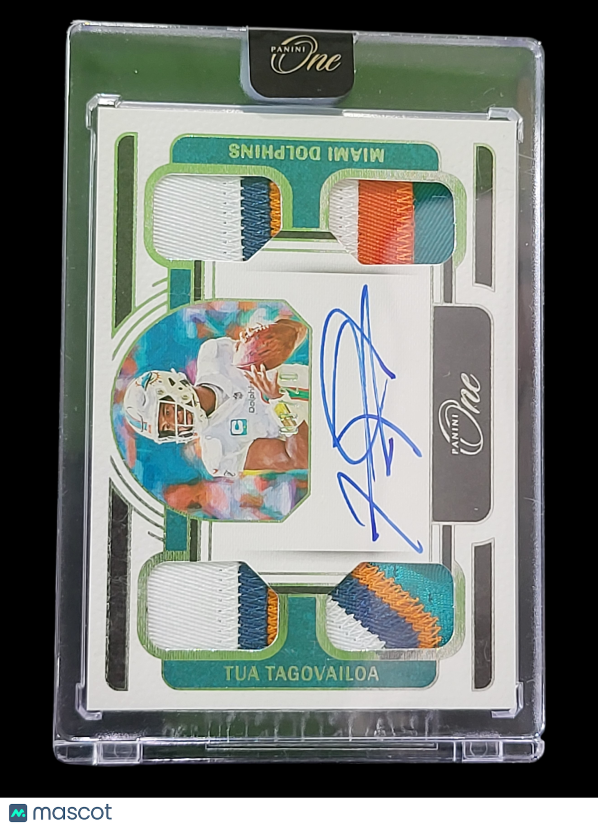 2023 Panini One Football Tua Tagovailoa #59 Patch Memorabilia