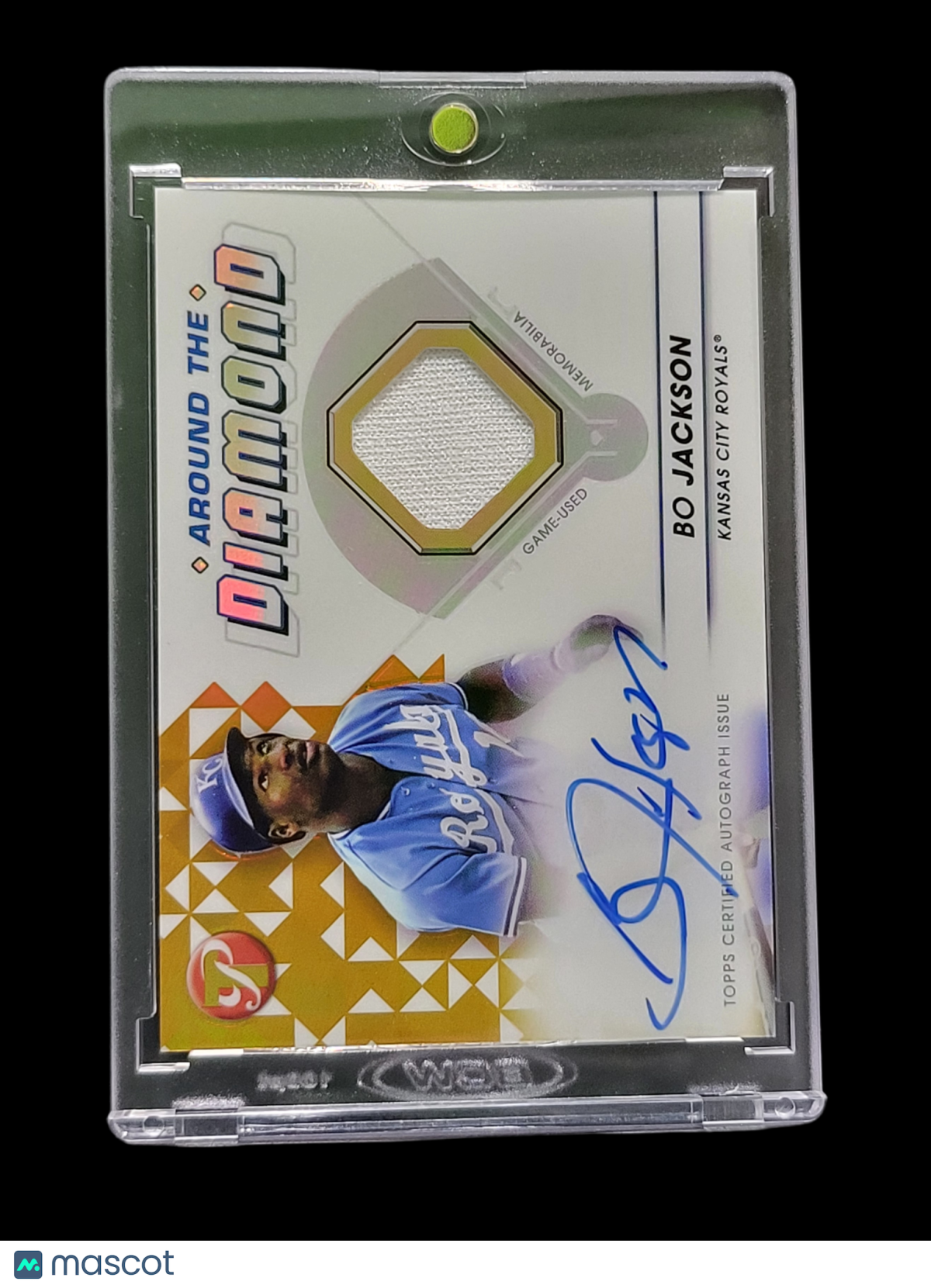 2023 Topps Pristine Around the Diamond Bo Jackson #ADR-BJ  Auto/50 Game-Used