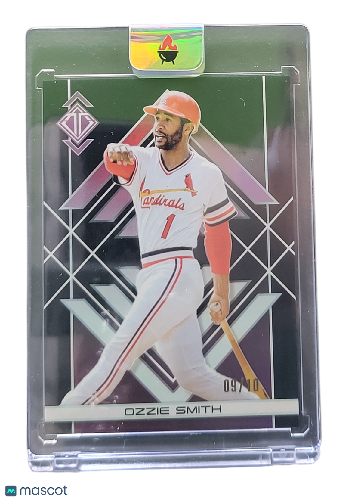 2025 Topps Triple Threads Ozzie Smith #92 Purple 09/10
