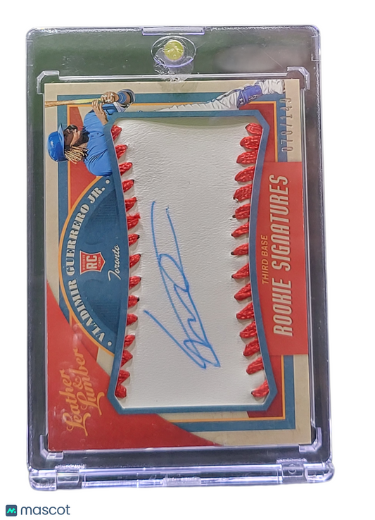 2019 Panini Leather & Lumber Baseball Vladimir Guerrero Jr. #137 RC 078/149