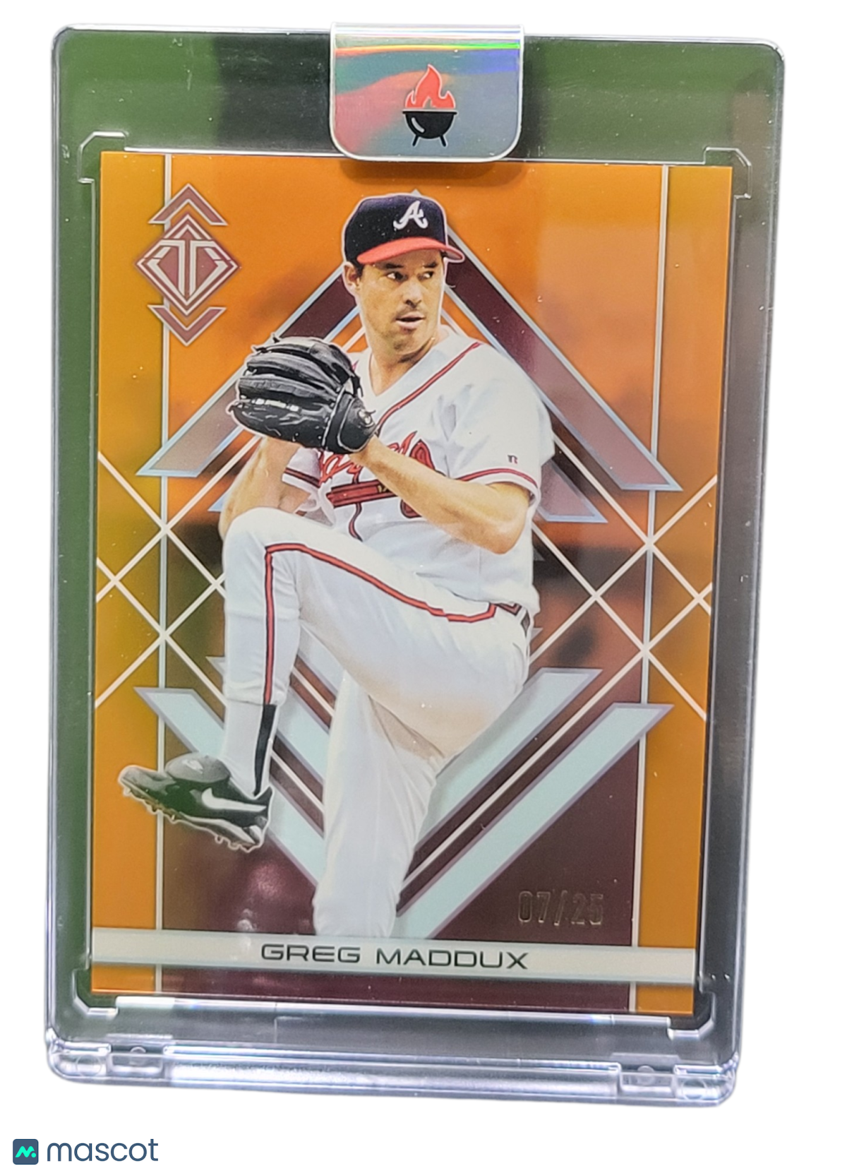 2025 Topps Triple Threads Greg Maddux #71 Amber 07/25