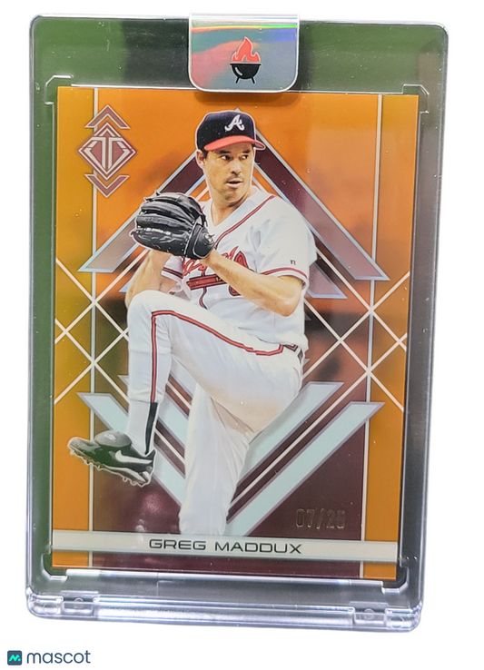 2025 Topps Triple Threads Greg Maddux #71 Amber 07/25