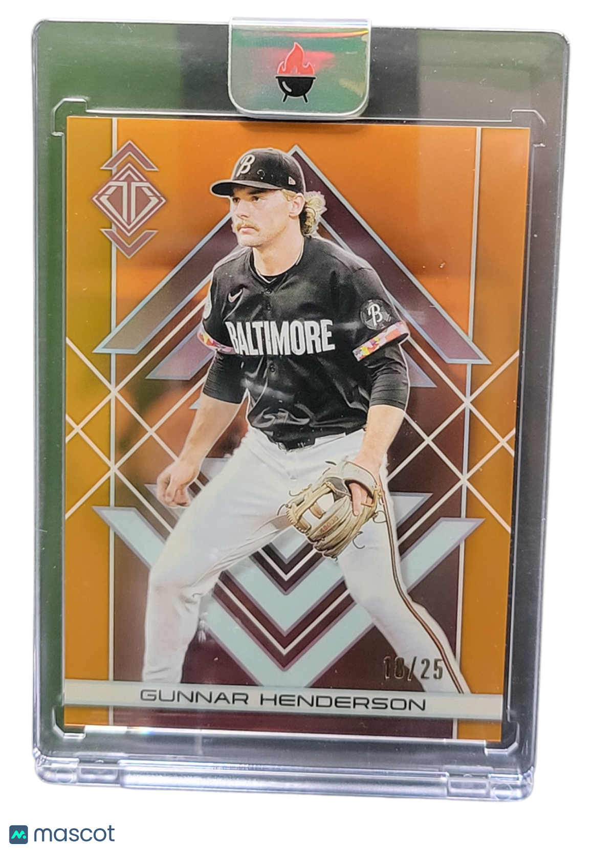 2025 Topps Tribute Gunnar Henderson #10 Orange 18/25