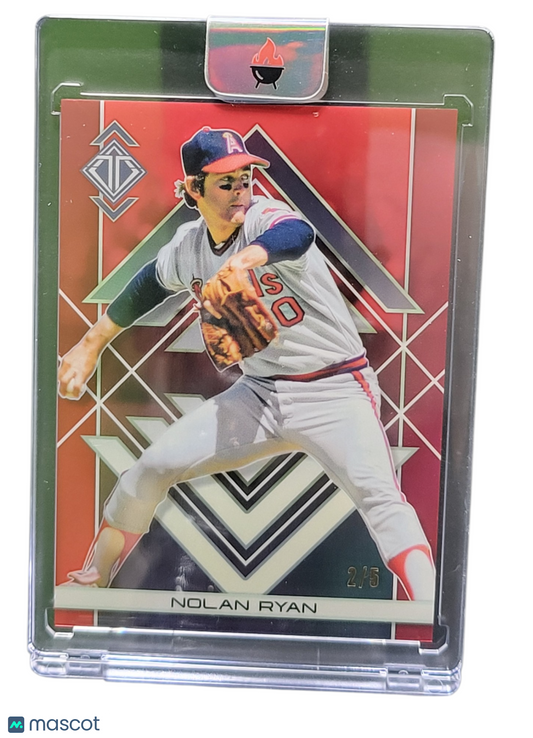 2025 Topps Tribute Nolan Ryan #40 Red 2/5