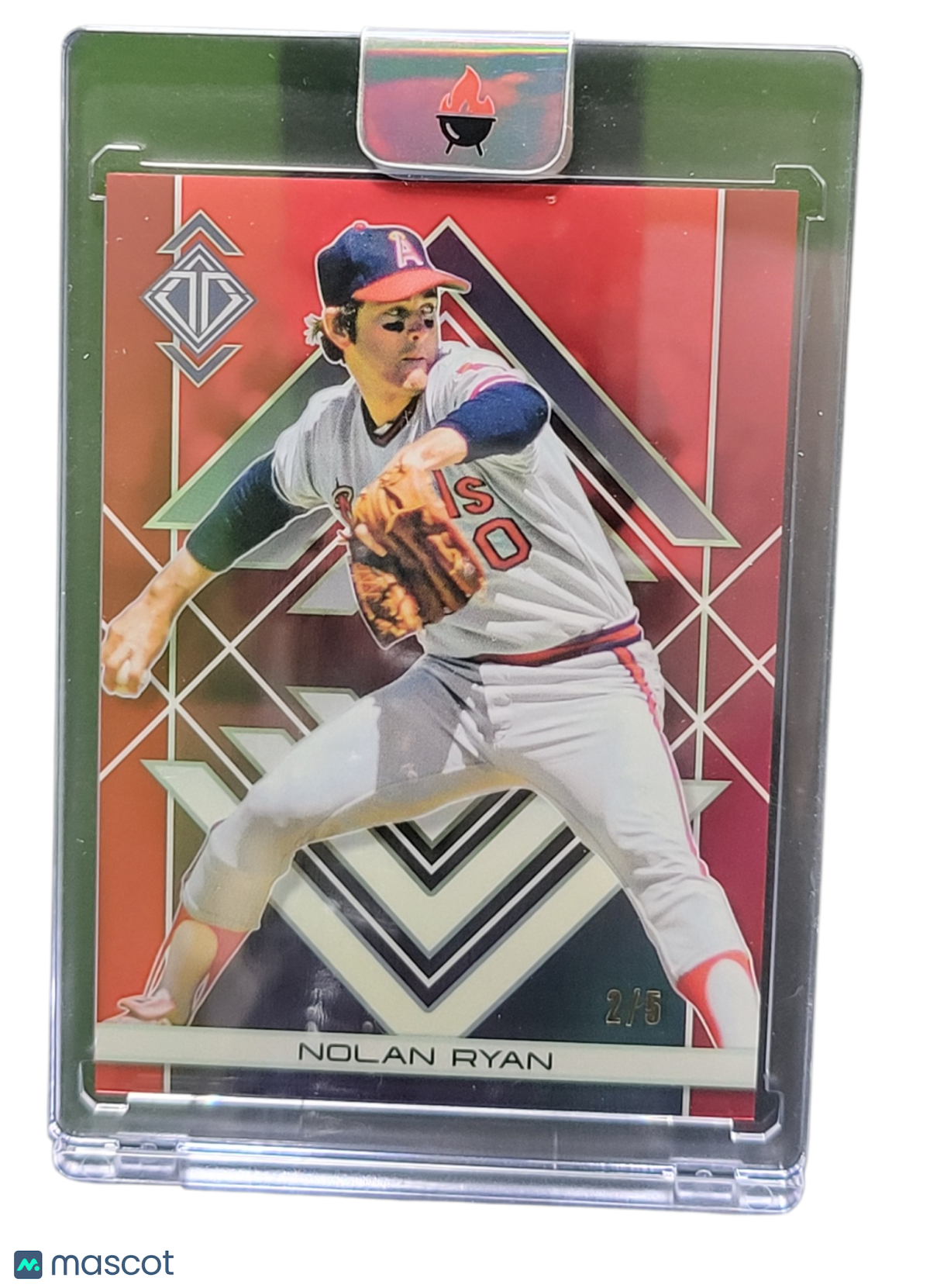 2025 Topps Tribute Nolan Ryan #40 Red 2/5