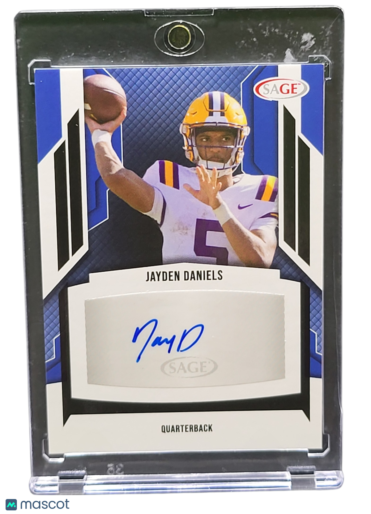 2024 SAGE Autograph Jayden Daniels #A-JD